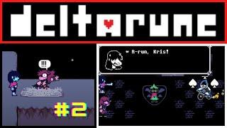 DELTARUNE GAMEPLAY (PART-2)!!! | "Entering the Abandoned Town"