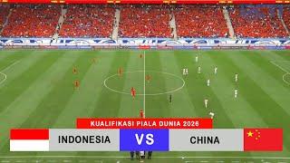 Live Full Match | Timnas Indonesia vs China PR Kualifikasi Piala Dunia 2026 Putaran Ketiga Qingdao