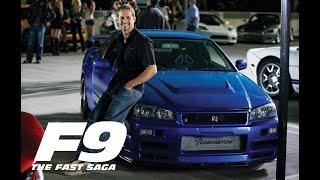 Fast & Furious Saga: F9 Ending Scene w/ Blue Nissan Skyline GT-R R34 [Brian O'Conner RETURNS Edit]