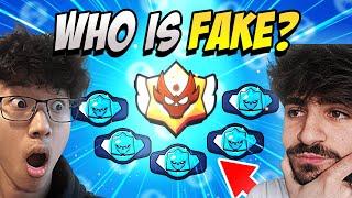 5 DIAMONDS vs 1 SECRET MASTER with WASEEM (Brawl Stars Guess The MOLE)