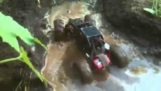 Losi micro crawler in the mud!!