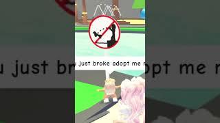 This girl was bullying noobs so i roasted her in adopt me…#shorts