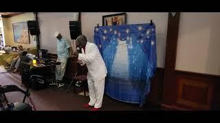 Soul sings, "I'm Gonna Prove It" at The Blue Dolphin Bar and Seafood Grill.