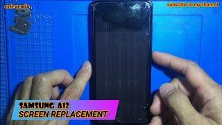 SAMSUNG A12 - (SM-125F) - LCD SCREEN REPLACEMENT - CHANGE DISPLAY