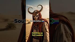 Countries as cult leaders - AI generated #ai #fusion #shorts