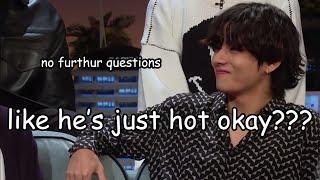 taehyung moments that are hot but don't ask me why