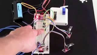 Wireless Servo Control using NRF24L01