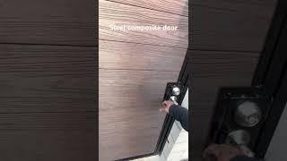 Steel composite side gate