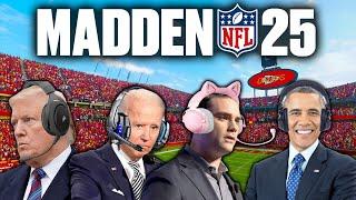 US Presidents Play Madden 25