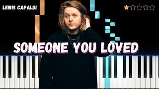 Someone You Loved by Lewis Capaldi | Super Easy Piano Tutorial for Beginners