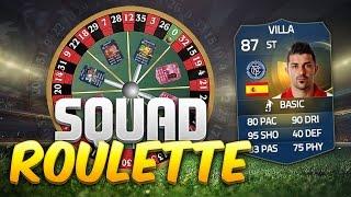 FIFA 15 SQUAD ROULETTE!!! INSANE NEW RULES WITH TOTS DAVID VILLA!!!