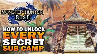 How To Unlock ALL Secret Camps In Monster Hunter Rise