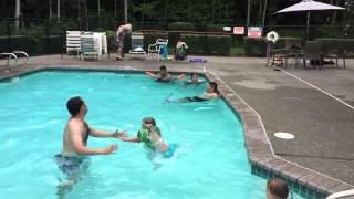 Easton pool jumping