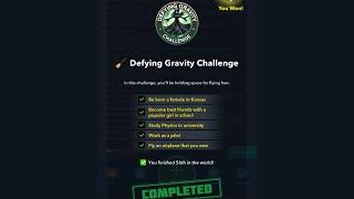 How to Complete Bitlifes Defying Gravity Challenge