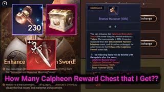 Enhance Calpheon Defender's Sword with Broken Hammer (10%) | Black Desert Mobile