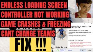 FIFA 23 FitGirl Repack Endless Loading Screen,Crash Fix and Controller Fix #fitgirlrepack #fifa23fix