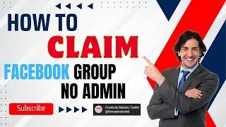 How to Become Admin of a Facebook Group with No Admin | Claim FB Group No Admin (NEW TRICK 2024)