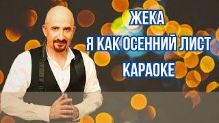 ЖЕКА Я КАК ОСЕННИЙ ЛИСТ КАРАОКЕ