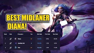 Diana mid! #1 Midlaner! League of Legends Highlights