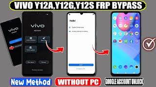 How To Vivo Y12a,y12g,y12s Frp Bypass || New Method 2024 || Vivo Y12a,y12g,y12s Google Lock Remove