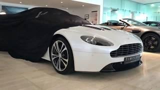 Aston Martin Leeds - V12 Vantage Coupe in Morning Frost White