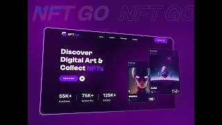 Website Promo Video | NFT GO - Discover Digital Art & Collect NFTs