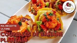 Coupelles de banane plantain