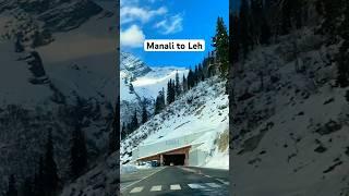 Manali to Leh Atal tunnel #travelvlog #himachal #manali #leh #ataltunnel