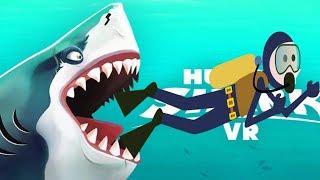 ГОЛОДНАЯ АКУЛА в игре Эволюция Акул прохождение hungry shark world мультик от Фани Геймс