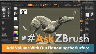 #AskZBrush - How Can I Add Volume to an Existing Mesh and Avoid Flattening?