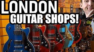 2024 London Guitar Shops Tour | Denmark Street + Gibson Garage!