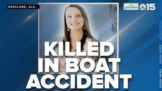 Young mother of four killed in boat accident  -  WPMI NBC 15