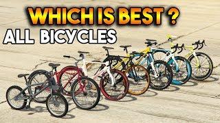 GTA 5 ONLINE: ВСЕ ВЕЛОСИПЕДЫ-BMX, SCORCHER, ENDUREX, WHIPPET, TRI CYCLES, CRUISER (КАКОЙ ЛУЧШЕ?)