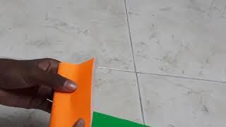 Making a paper ninja star