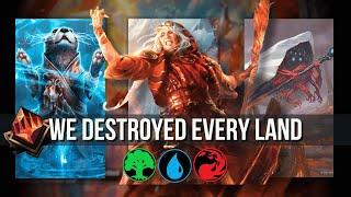 Land destruction OWNING Mythic! | Standard MTG Arena