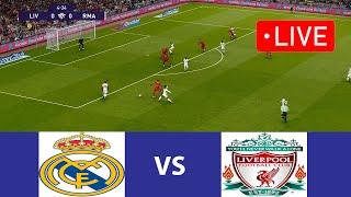 LIVE: Real Madrid vs Liverpool | Premier League I Real Madrid Football Live Match Today I Pes 21