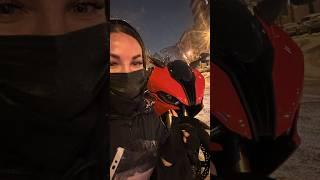 покупка мотоцикла зимой️ #мотоТаня bmw s1000rr k67. buying a motorcycle in winter #motoTanya