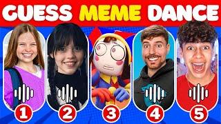 GUESS MEME & WHO'S DANCING  Lay Lay, King Ferran, Salish Matter, Elsa, MrBeast,Pomni