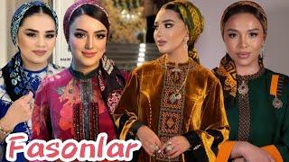 Taze trend moda koynek fasonlar 2024 | Women dresses | instagram turkmen fason nusgaslar