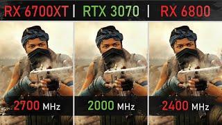 RX 6700XT vs RTX 3070 vs RX 6800 - The FULL GPU COMPARISON