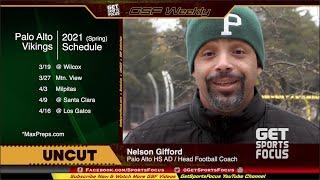 GSF UNCUT w/ Palo Alto AD and Head Football Coach Nelson Gifford