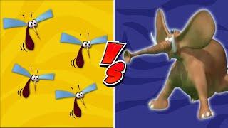 Gazoon | David And Goliath | Big Vs Small  | Funny Animal Cartoons for kids