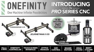 Introducing the ONEFINITY PRO Series CNC