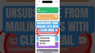 How to unsubscribe from emails with Clean Email