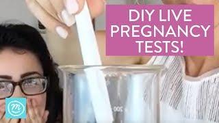 Live DIY Pregnancy Tests | Channel Mum