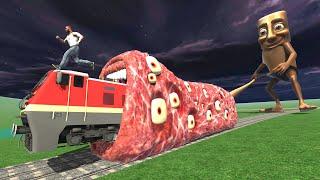 Tung Tung Sahur VS Train Eater - INDIAN BIKE DRIVING 3D