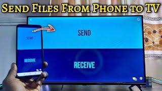 How to Send Files from Phone to Any TV | Transfer Video, Music, Image files to TV