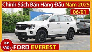 Giá xe Ford Everest đầu tháng 01/2025.Cập nhật khuyến mại, xe lăn bánh và mua trả góp.[Xe Việt]