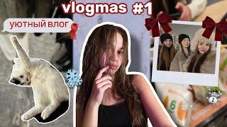 VLOGMAS#1️учебные будниитоговое сочинение каток️встречи с друзьями️