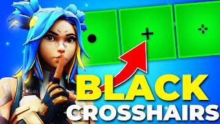 Black Crosshair in Valorant - Best Crosshair Settings